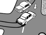 NHTSA Clue Driving Into Opposing or Crossing Traffic